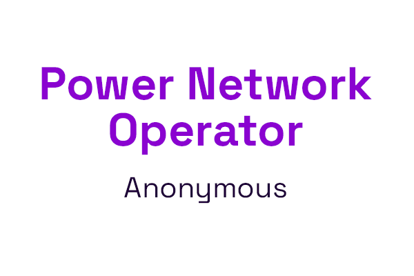Power network operator